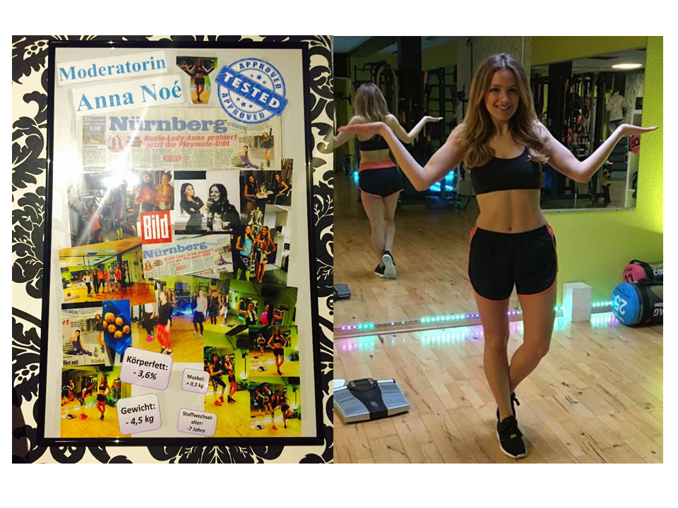 5-Wochen-Programm Teilnehmerin Anna Noe / Moderatorin von Sky