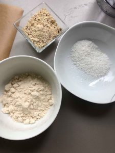 trockene Zutaten der Rezepte zum Abnehmen