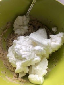 Rezepte zum Abnehmen - Zubereitungsschritt Himbeer Torte selbstgemacht