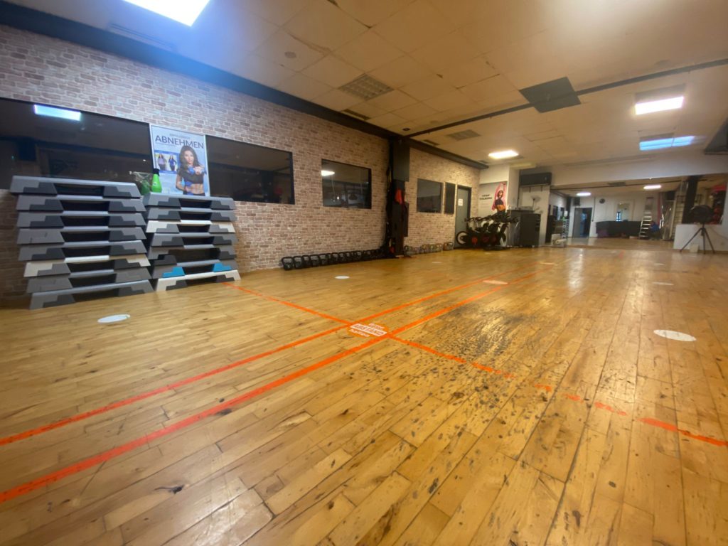 Fitnessraum mieten im Studio21 in Nürnberg mit Equipment
