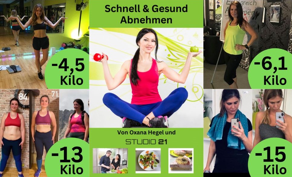 Schnell Abnehmen mit Online Abnehmprogramm von Ernährungsexpertin Oxana Hegel