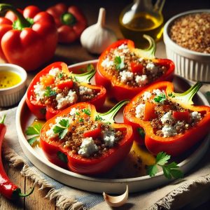 Hüttenkäse Paprika Rezept zum Abnehmen